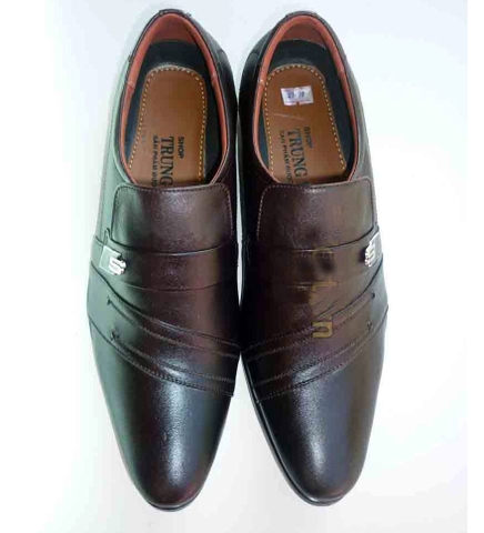 Giày TRUNG HIẾU Màu Nâu H118