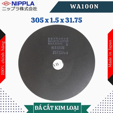 Đĩa cắt Nippla WA100N size 305 x 1.5 x 31.75 (mm)