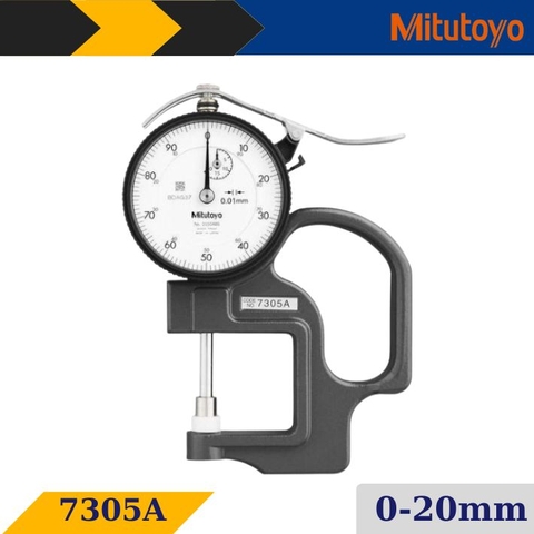 Đồng hồ đo độ dày Mitutoyo 7305A (0-20mm)