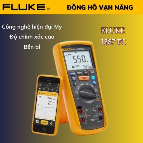 Đồng hồ vạn năng Fluke 1587 FC