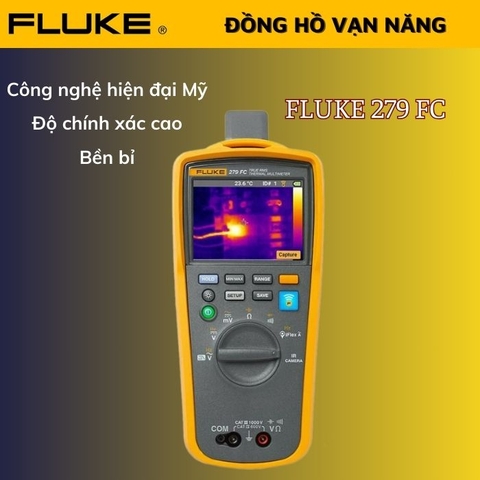 Đồng hồ vạn năng kết hợp ảnh nhiệt Fluke 279 FC