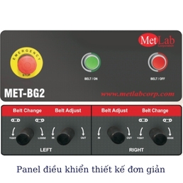 Máy mài đai mài khô và ướt Met-BG 2