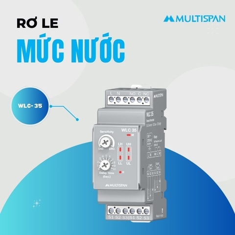 Rơ le mức nước WLC-35 Multispan