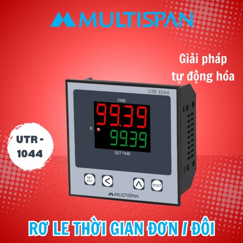 Rơ Le Thời Gian Đơn/Đôi Multispan UTR-2044