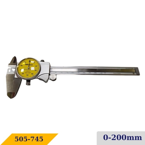 Thước cặp đồng hồ Mitutoyo 505-745 (0 - 300mm)