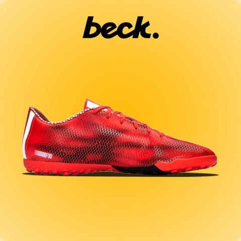 Giày Bóng Đá Adidas F10 Dragon Rồng Đỏ TF