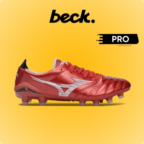 Giày Bóng Đá Mizuno Neo 4 Pro Đỏ Ruby Vạch Trắng FG
