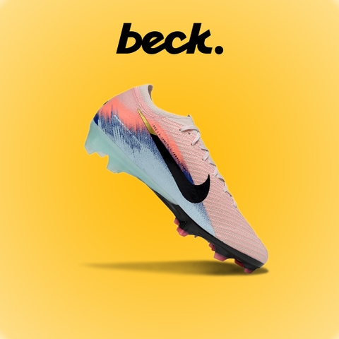 Giày Bóng Đá Nike Mercurial Vapor 16 Elite United Cam Nhạt Xanh Biển Cổ Lửng FG