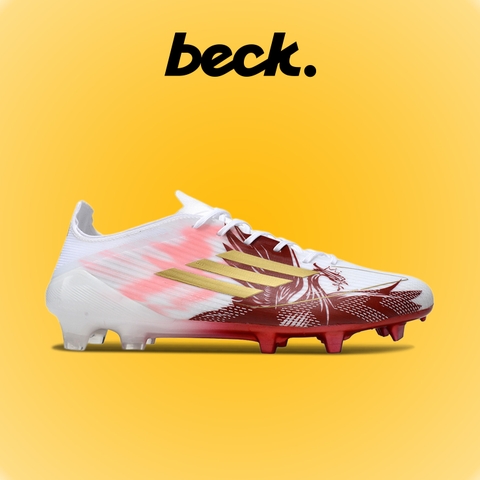 Giày Bóng Đá Adidas F50 Elite Mohamed Salah Trắng Đỏ HQ FG