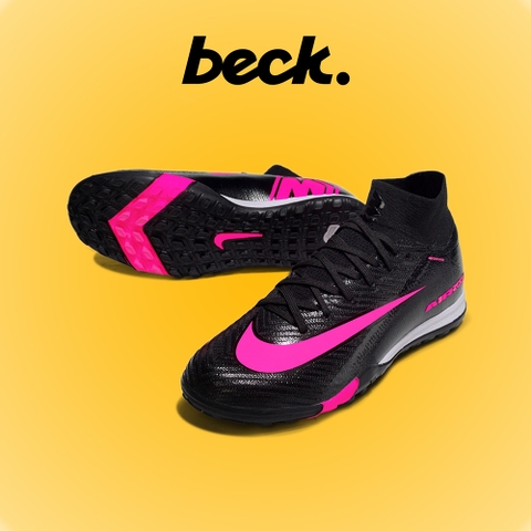 Giày Bóng Đá Nike Mercurial Superfly 10 Elite Đen Hồng Cổ Cao TF