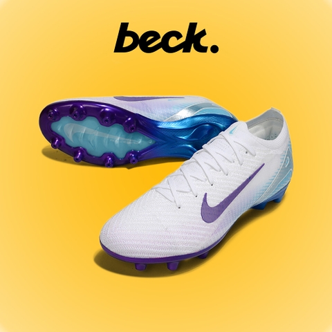 Giày Bóng Đá Nike Mercurial Vapor 16 Elite Hologram Trắng Xanh HQ AG