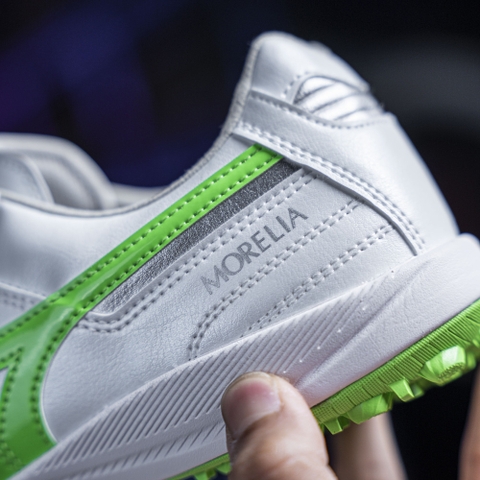 GIÀY BÓNG ĐÁ MIZUNO MORELIA SALA ELITE TF - Q1GB251237 - TRẮNG/XANH LÁ