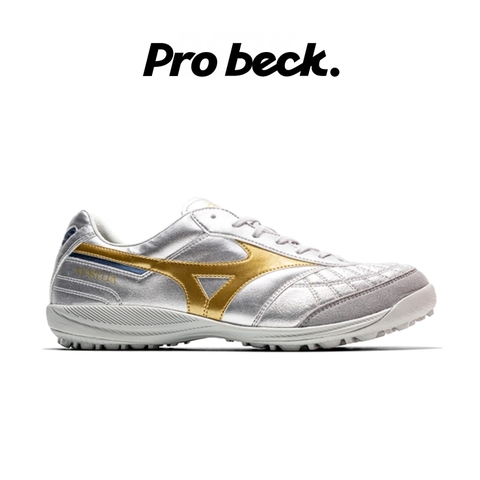 GIÀY BÓNG ĐÁ MIZUNO MORELIA SALA MADE IN JAPAN TF - Q1GB251104 - BẠC/VÀNG
