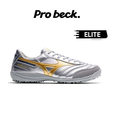GIÀY BÓNG ĐÁ MIZUNO MORELIA SALA ELITE TF - Q1GB251204 - BẠC/VÀNG