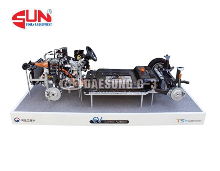 Mô hình tổng thành kết cấu xe ô tô điện Hyundai Motors IONIQ G-167511