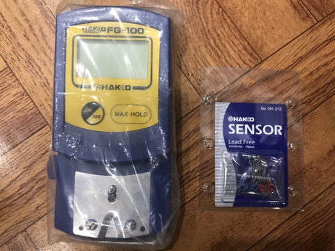Máy đo nhiệt độ mũi hàn HAKKO FG-100