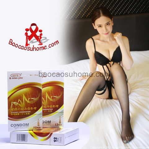 Bao cao su Miss You, tăng khoái cảm cho lứa đôi