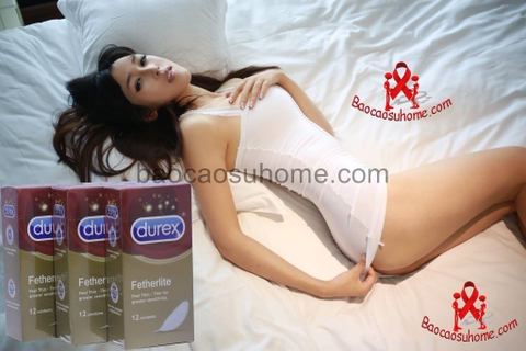 Bao cao su Durex Fetherlite siêu mỏng, thách thức mọi giới hạn