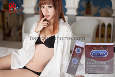 Bao Cao Su Durex Fetherlite Ultima cho cảm giác chân thật
