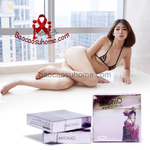 Bao cao su MiChiO, màu hồng cho tình yêu