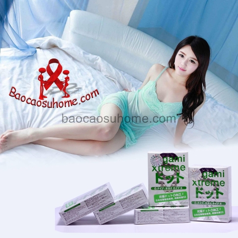 Bao cao su Sagami Xtreme Dot, nồng ấm chân thực