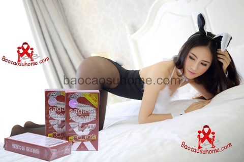Bao cao su Sagami Xtreme Feel Long, cho cảm xúc thăng hoa