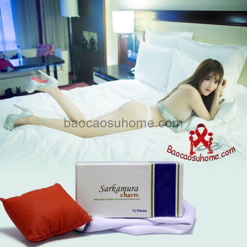 Bao cao su siêu mỏng Sakamura Charm- dịu dàng đắm say
