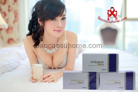 Bao cao su siêu mỏng Sakamura Charm- dịu dàng đắm say