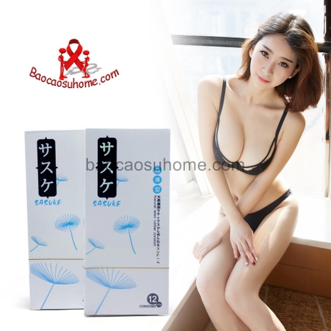 Bao cao su siêu mỏng sasuke 4 in 1, cho cuộc yêu đắm say