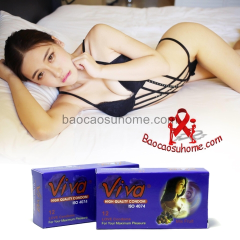 Bao cao su Viva có gai, kích thích mọi xúc cảm