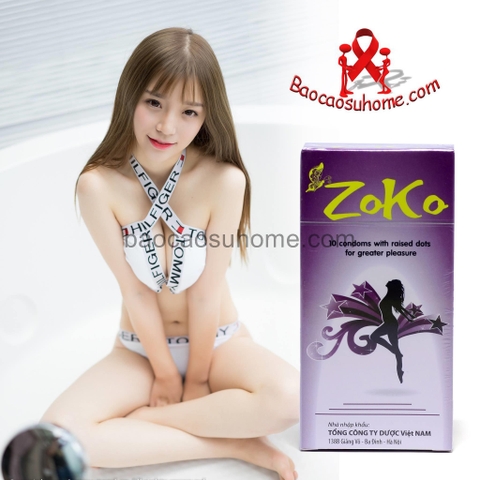 Yêu hiện đại, ngại gì bao cao su Zoko Dots.