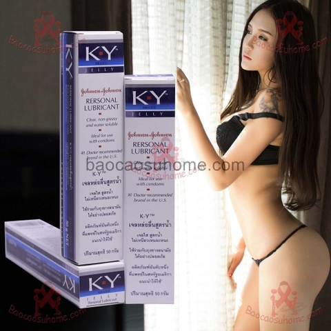 Gel bôi trơn K-Y, phút giây thăng hoa cho lứa đôi