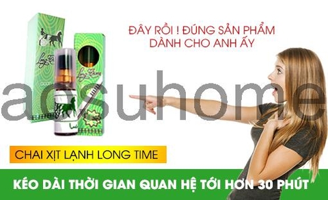 Xịt Long time, kéo dài những cuộc yêu