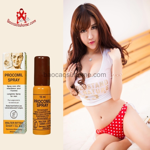 Thuốc xịt trị xuất tinh sớm Procomil Spray
