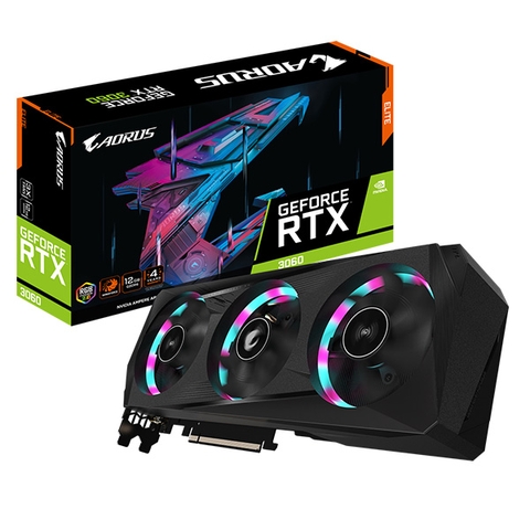 Gigabyte Aorus RTX 3060 Elite 12GD