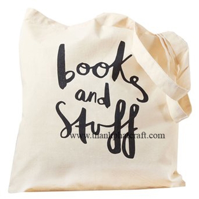 Books & Stuff Canvas Bag