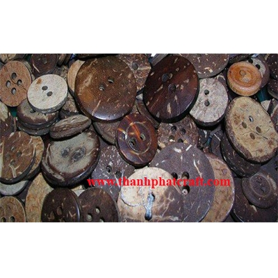 Coconut Shell button