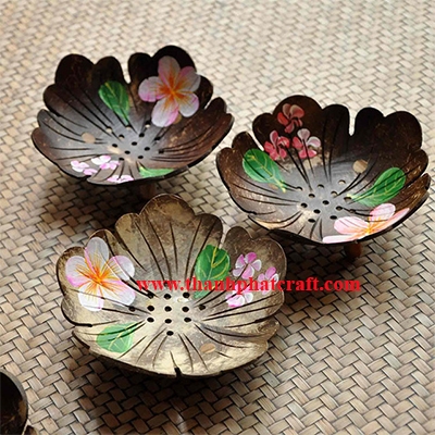 coconut shell soap dish