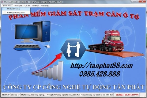 Phần mềm giám sát cân