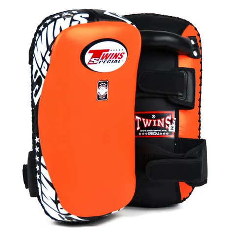 ĐÍCH ĐÁ TWINS KICK PADS KPL10 –   BLACK  ORANGE ( ĐEN CAM )