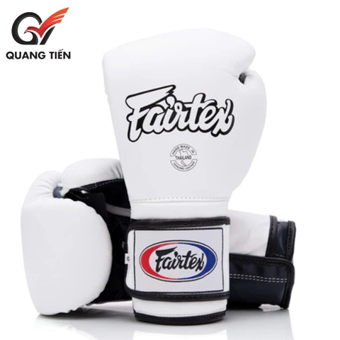 Găng Tay Boxing Fairtex BGV9 Mexican Style - HEAVY HITTER - Trắng Đen