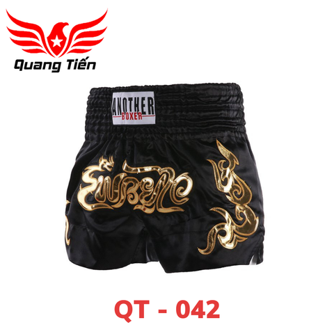 Quần Muay Thái Another Boxer Chính Hãng Muay Thai Short Chất Liệu Satin Cao Cấp | QT-042