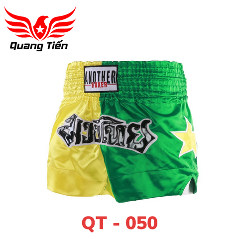 Quần Muay Thái Another Boxer Chính Hãng Muay Thai Short Chất Liệu Satin Cao Cấp | QT-050