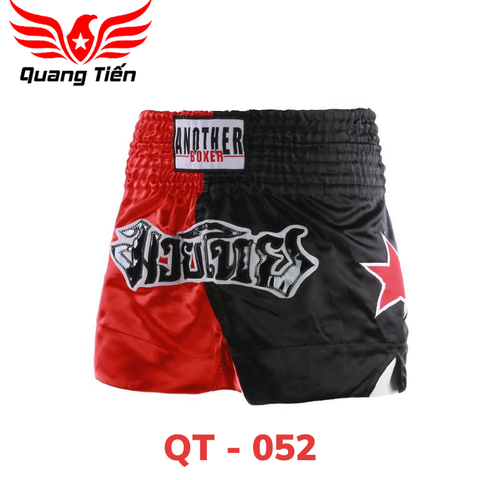 Quần Muay Thái Another Boxer Chính Hãng Muay Thai Short Chất Liệu Satin Cao Cấp | QT-052