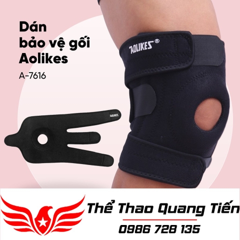 Băng bảo vệ đầu gối đa năng Aolikes AL7616 cao cấp chính hãng