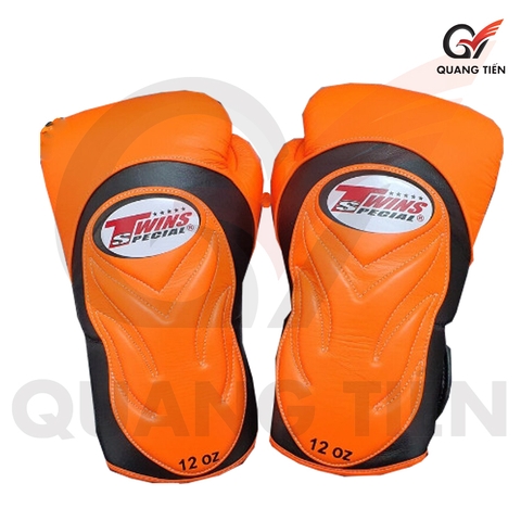 GĂNG TAY BOXING TWINS EXTRA DESIGN BGVL6 – ĐEN CAM