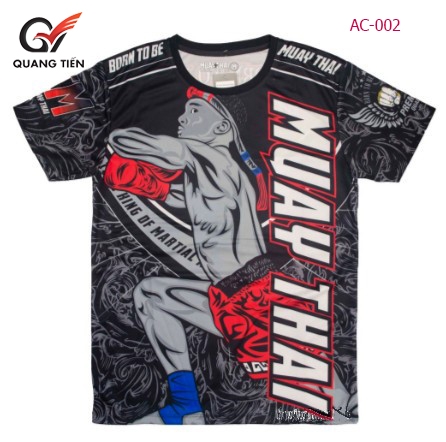 Áo Muay Thai thun lạnh chính hãng cao cấp AC-002