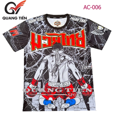 Áo Muay Thai thun lạnh chính hãng cao cấp AC-006