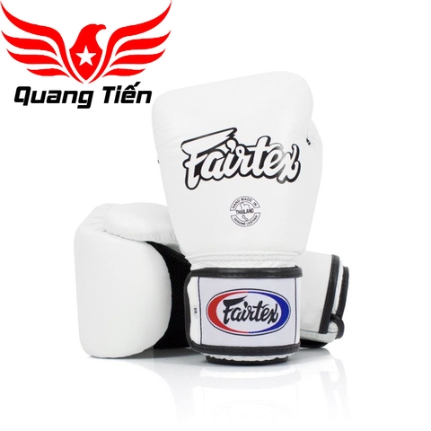 Găng Tay Boxing Fairtex BGV1 Universal Gloves - Breathable - Trắng