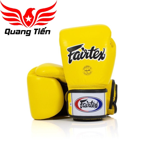 Găng Tay Boxing Fairtex BGV1 Universal Gloves - Breathable - vàng
